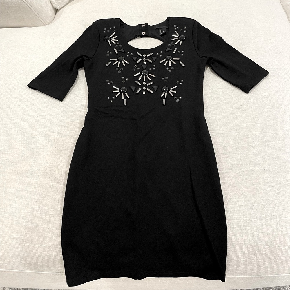 H&M Embellished Mini Dress